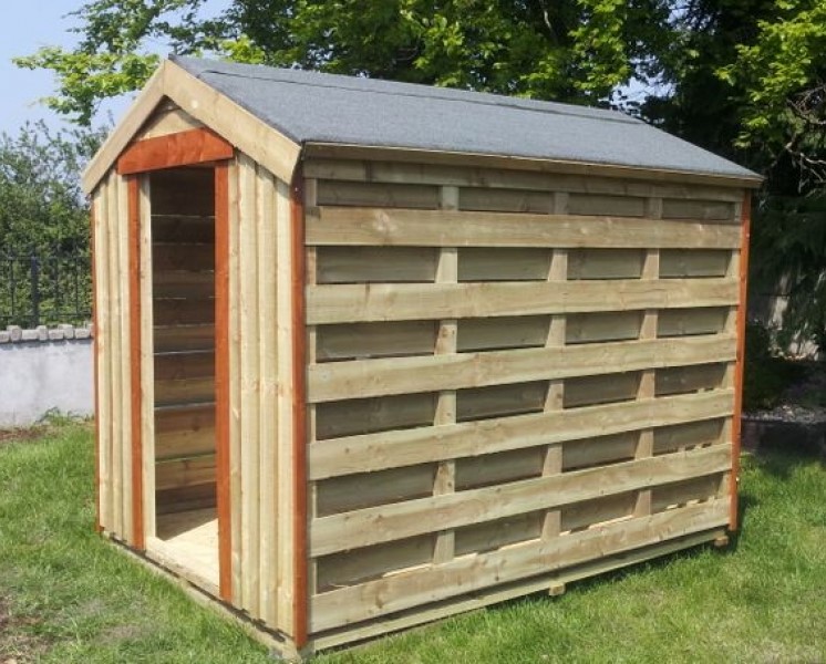 details about wooden log store wood firewood outdoor