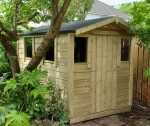 8' x 6' Classic Chalet - Wooden Garden Chalet.