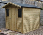 8' x 6' Log Style Chalet 