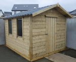 12' x 8' Classic Chalet - Wooden Garden Chalet