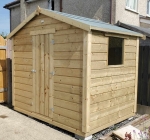 6' x 8' Classic Shed - Wooden Garden Shed.
